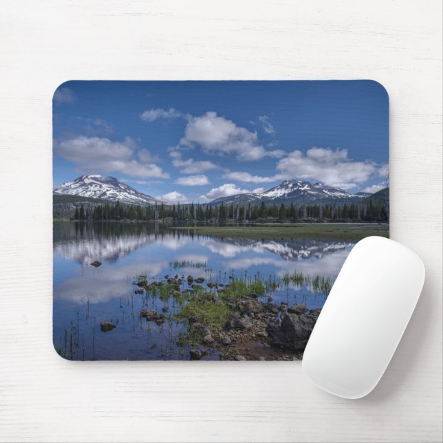 Mousepad Ice & Snow | Sparks Lake, Oregon (Com mouse)