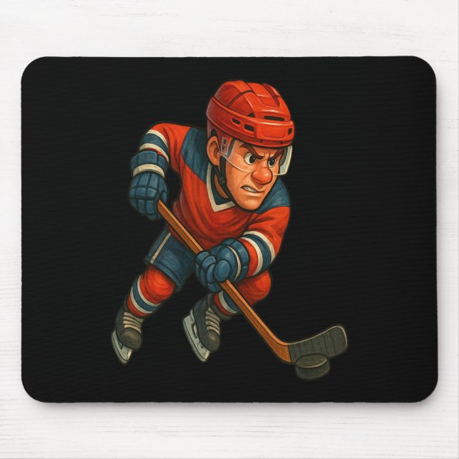 Mousepad Ice Warrior Where Pion Meets The Frozen Ttlefield  (Frente)