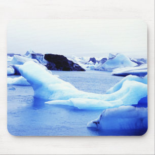 Mousepad Icebergs na Lagoa Jokulsarlon