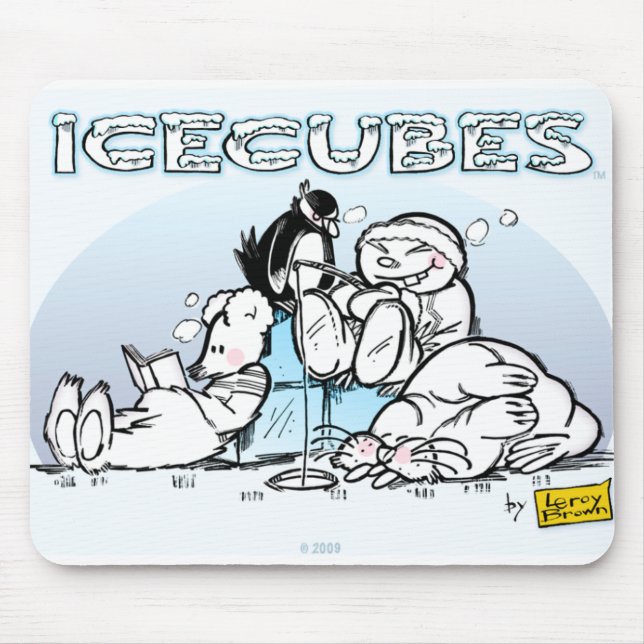 Mousepad ICECUBES o tapete do rato! (Frente)