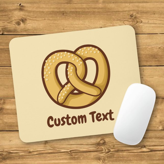 Mousepad Ícone de Pretzel (Criador carregado)