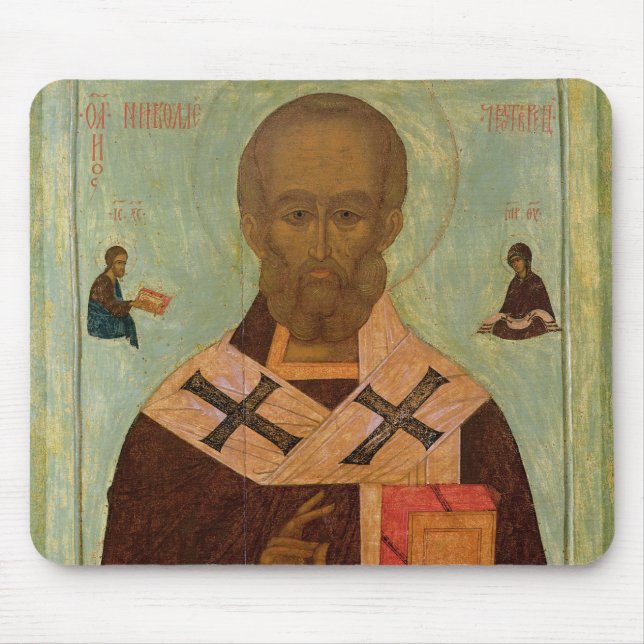 Mousepad Ícone de São Nicolau (Frente)