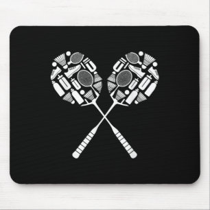 Mousepad Ícone do equipamento de suporte do Badminton Shutt