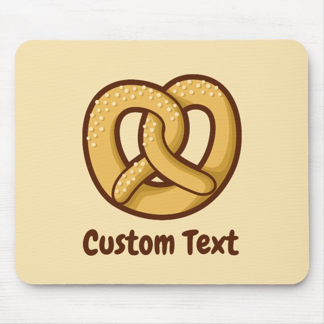 Mousepad Ícone Pretzel (Frente)