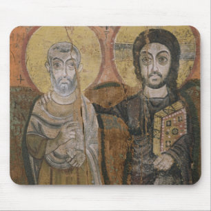 Mousepad Ícone que descreve Abbott Mena com cristo