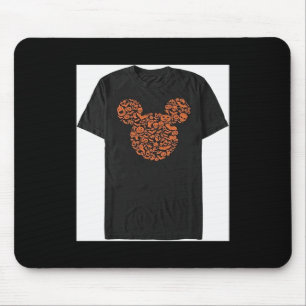 Mousepad Ícones de Halloween de Orelhas de Rato de Personag