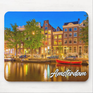Mousepad Iconic City Of Amsterdam, Países Baixos