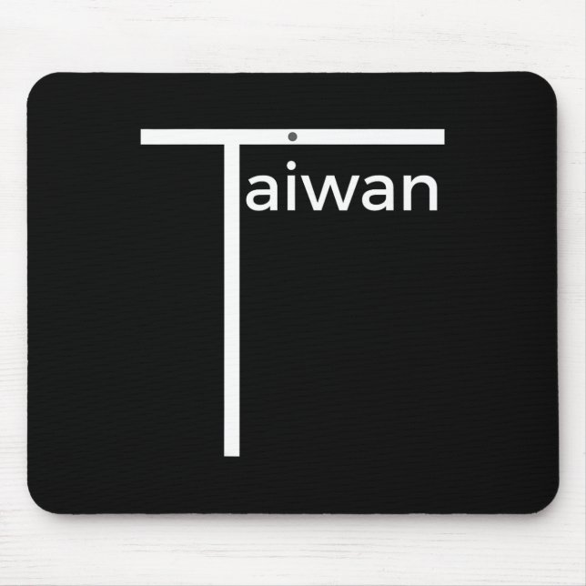 Mousepad Iconic Taiwan Badminton Team Inspirou Sinalizador  (Frente)