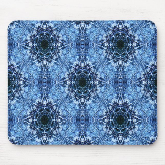Mousepad Icy Snowflakes. (Frente)