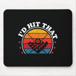 Mousepad Id Atingiu O Pai Do Jogador De Piscinas Engraçado