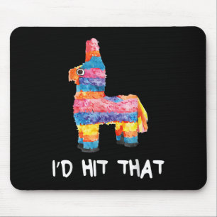 Mousepad Id Atingiu Que Pinata Camisa Men Mulheres Crianças