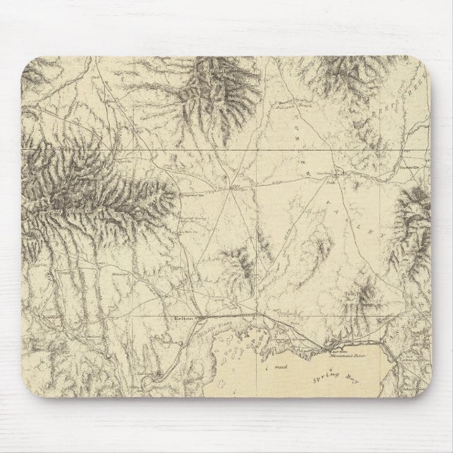 Mousepad Idaho do Sul e Utah Norte (Frente)