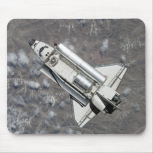 Mousepad Ideia aérea da descoberta do vaivém espacial