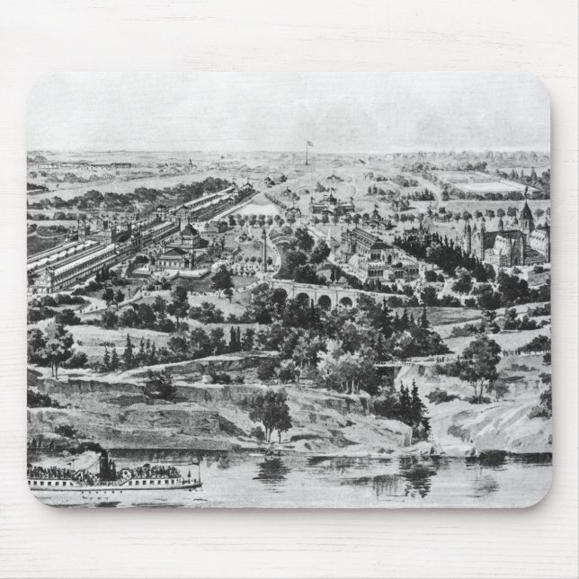 Mousepad Ideia da exposição centenária (Frente)