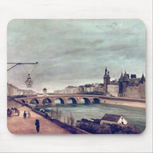 Mousepad Ideia da mudança do au de Pont de Quai de