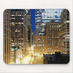 Mousepad Ideia da noite da arquitectura da cidade de