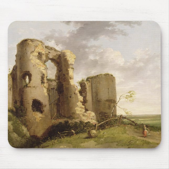 Mousepad Ideia da porta ocidental do castelo de Pevensey, (Frente)