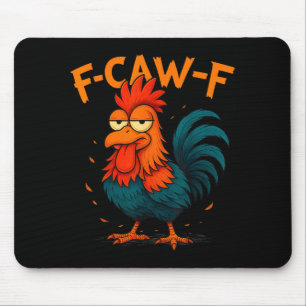 Mousepad Ideia Divertida F-caw-f Para o Trabalho F Caw F Es