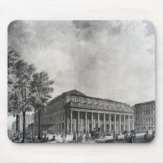 Mousepad Ideia do teatro grande, Bordéus (Frente)