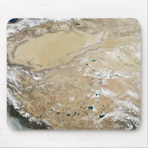 Mousepad Ideia satélite do platô tibetano