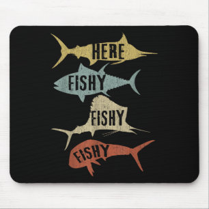 Mousepad Idéias de Presentes de Pesca de Água Salgada Diver
