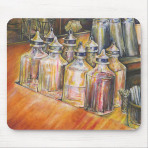 Mousepad Ideografia da luz ouro