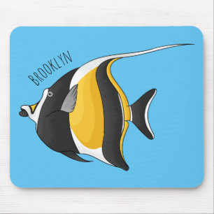 Mousepad Idiota de desenho animado