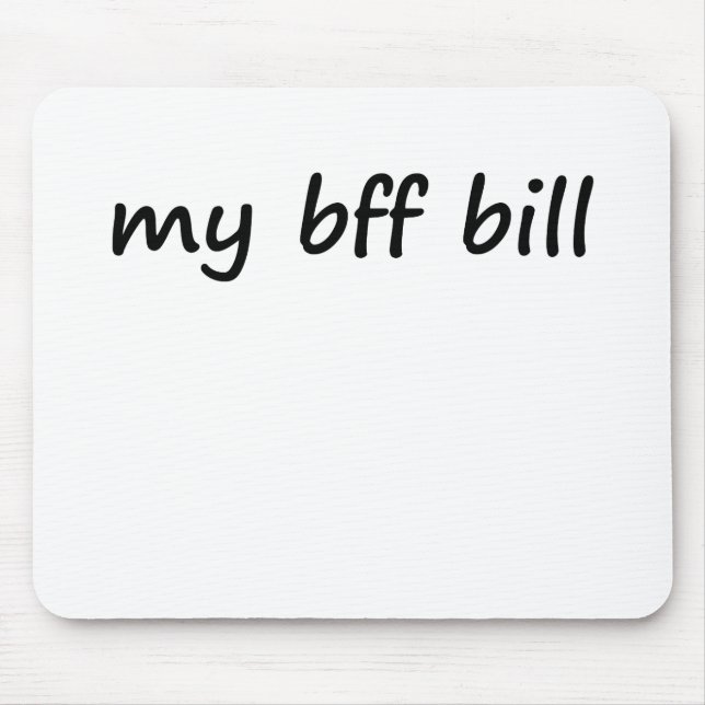 Mousepad Idk, minha conta do bff? (Frente)