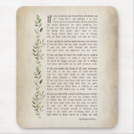 Mousepad IF, poema inspirado de Rudyard Kipling