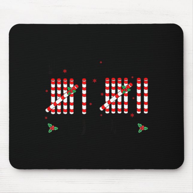 Mousepad If You Know You Know 6 7 Meme Tally Marks Counting (Frente)