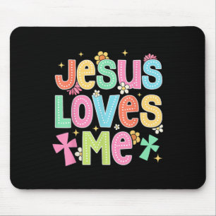Mousepad Igreja Cristã Bíblica Groovy Jesus Me Ama