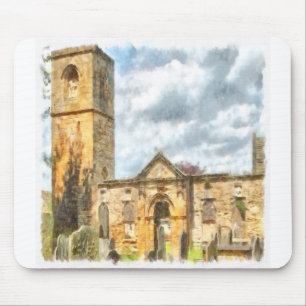 Mousepad Igreja da Arquitetura Gótica da Antiga Trindade