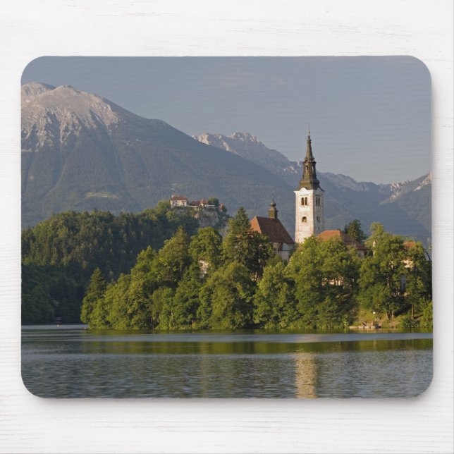 Mousepad Igreja da Assunção na ilha no Lago (Frente)
