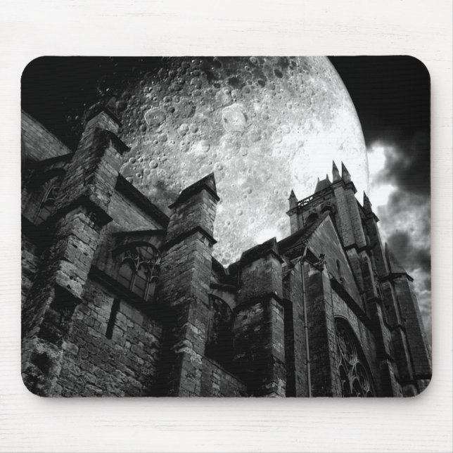 Mousepad Igreja da Lua de cheio (Frente)