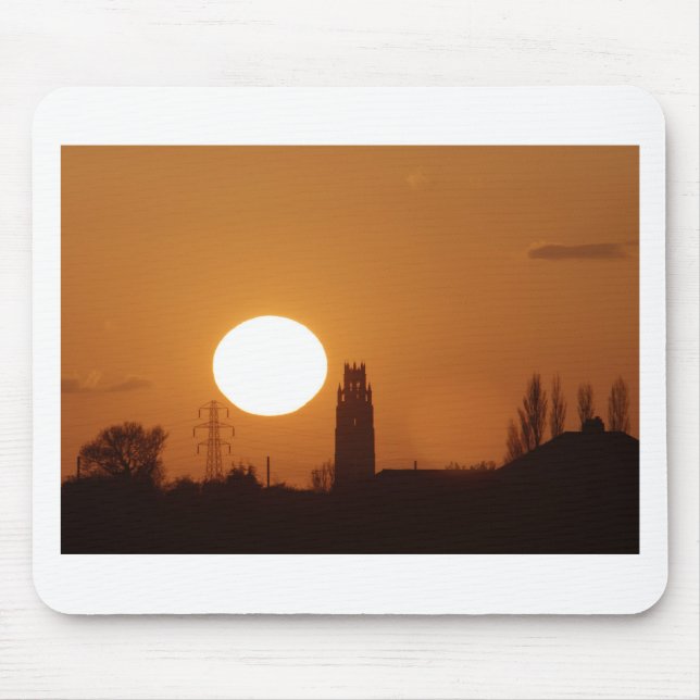 Mousepad Igreja da rua Botolph (Frente)