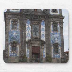 Mousepad Igreja de Santo Ildenfonso com painéis do azulejo