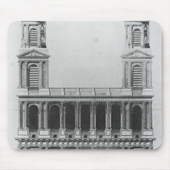 Mousepad Igreja do Santo-Sulpice (Frente)