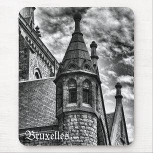 Mousepad Igreja gótica em estilo vintage