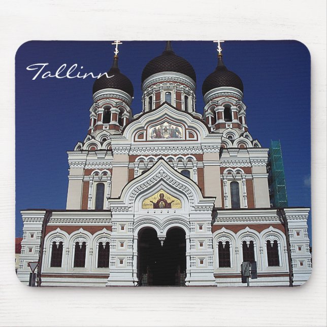Mousepad Igreja Ortodoxa em Tallinn (Frente)
