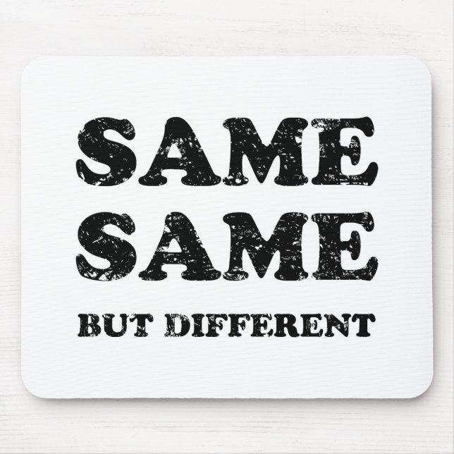 MOUSEPAD IGUAL IGUAL MAS DIFERENTE (Frente)