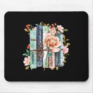 Mousepad Igualdade de Direitos Livro Flor Anti-Trump Femini