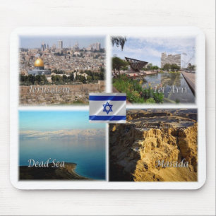 Mousepad IL Israel - Jerusalém Tel Aviv -