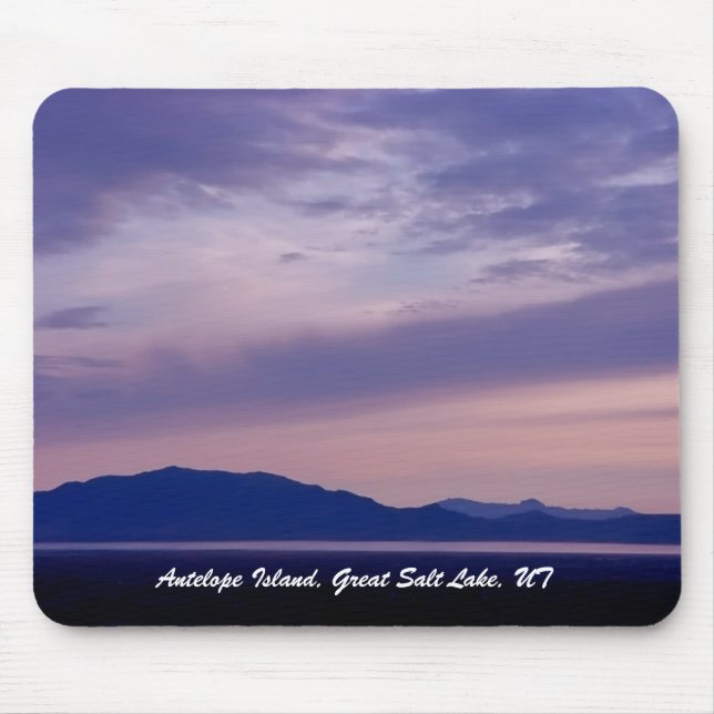 Mousepad Ilha Antelope, Lago Salt Excelente, UT (Frente)