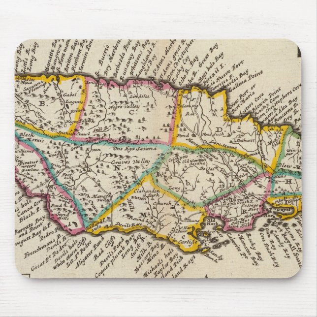 Mousepad Ilha da Jamaica (Frente)