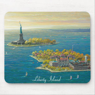 Mousepad Ilha da liberdade, New York