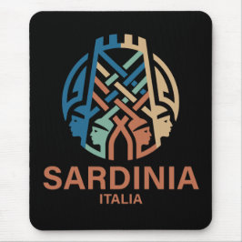 Mousepad Ilha da Sardenha Itália