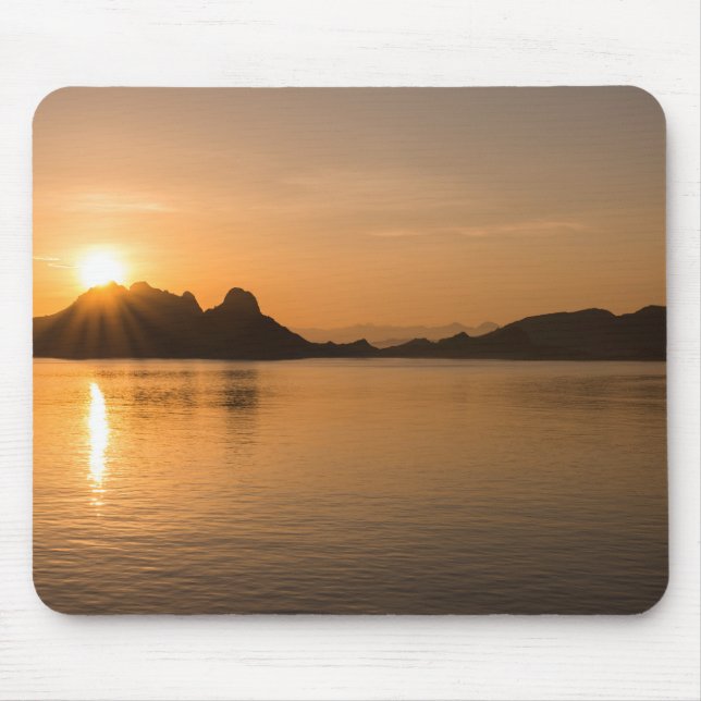 Mousepad Ilha de Komodo ao pôr do sol (Frente)