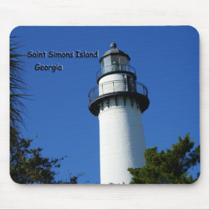 Mousepad Ilha de Simons do santo