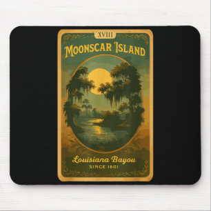 Mousepad Ilha de Zumbi de Halloween de Desenho Animado Anti