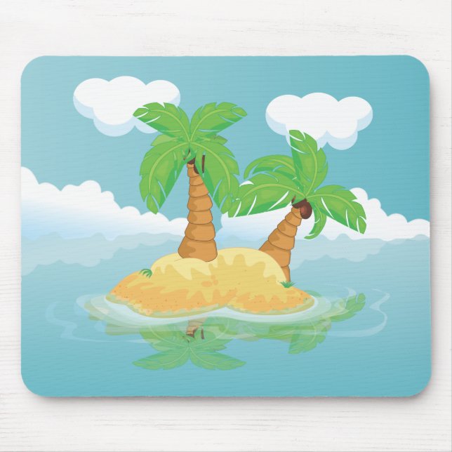 Mousepad Ilha Deserta (Frente)